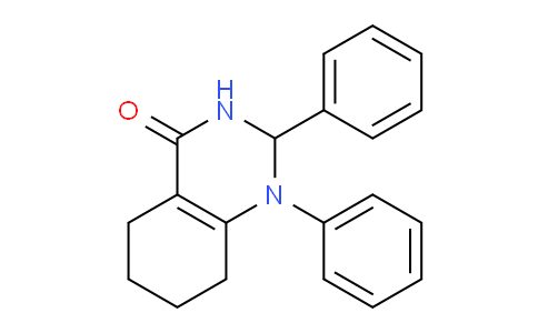 CAS No. 62582-96-1, 1,2-Diphenyl-2,3,5,6,7,8-hexahydroquinazolin-4(1H)-one