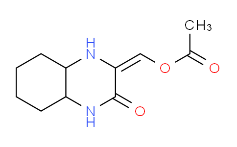 MC770230 | 88075-43-8 | (3-Oxooctahydroquinoxalin-2(1H)-ylidene)methyl acetate