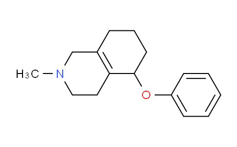 CAS No. 828277-25-4, 2-Methyl-5-phenoxy-1,2,3,4,5,6,7,8-octahydroisoquinoline