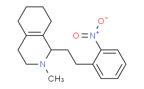CAS No. 63938-00-1, 2-Methyl-1-(2-nitrophenethyl)-1,2,3,4,5,6,7,8-octahydroisoquinoline