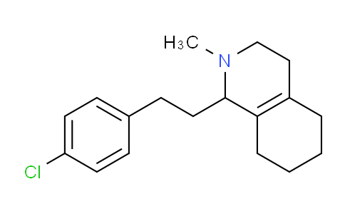 CAS No. 63937-99-5, 1-(4-Chlorophenethyl)-2-methyl-1,2,3,4,5,6,7,8-octahydroisoquinoline