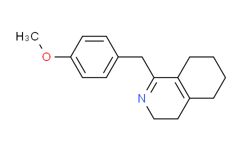 CAS No. 51072-35-6, 1-(4-Methoxybenzyl)-3,4,5,6,7,8-hexahydroisoquinoline