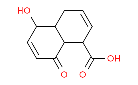 CAS No. 6943-52-8, 5-Hydroxy-8-oxo-1,4,4a,5,8,8a-hexahydronaphthalene-1-carboxylic acid