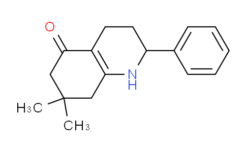 CAS No. 62811-69-2, 7,7-Dimethyl-2-phenyl-1,2,3,4,7,8-hexahydroquinolin-5(6H)-one