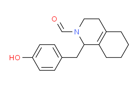 CAS No. 94006-07-2, 1-(4-Hydroxybenzyl)-3,4,5,6,7,8-hexahydroisoquinoline-2(1H)-carbaldehyde