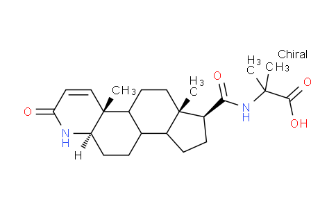 CAS No. 116285-37-1, 2-((4aR,6aS,7S,11aR)-4a,6a-Dimethyl-2-oxo-2,4a,4b,5,6,6a,7,8,9,9a,9b,10,11,11a-tetradecahydro-1H-indeno[5,4-f]quinoline-7-carboxamido)-2-methylpropanoic acid