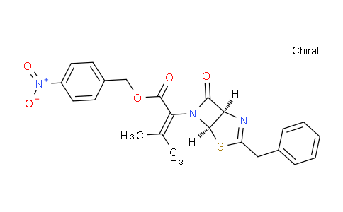 CAS No. 192049-49-3, 4-Nitrobenzyl 2-((1R,5R)-3-benzyl-7-oxo-4-thia-2,6-Diazabicyclo[3.2.0]hept-2-en-6-yl)-3-methylbut-2-enoate