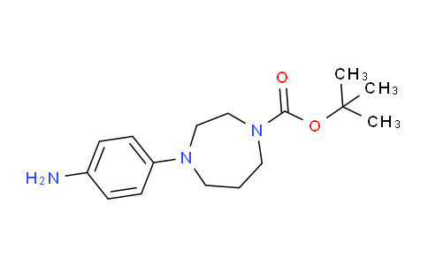 CAS No. 441313-14-0, tert-Butyl 4-(4-aminophenyl)-1,4-diazepane-1-carboxylate