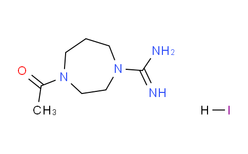 CAS No. 59784-53-1, 4-Acetyl-1,4-diazepane-1-carboximidamide hydroiodide