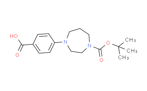 CAS No. 303134-14-7, 4-(4-(tert-Butoxycarbonyl)-1,4-diazepan-1-yl)benzoic acid