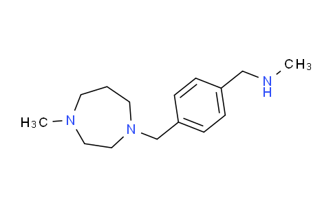 CAS No. 884507-55-5, N-Methyl-1-(4-((4-methyl-1,4-diazepan-1-yl)methyl)phenyl)methanamine