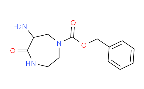 CAS No. 784156-97-4, Benzyl 6-amino-5-oxo-1,4-diazepane-1-carboxylate