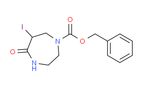 CAS No. 1956380-67-8, Benzyl 6-iodo-5-oxo-1,4-diazepane-1-carboxylate