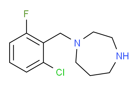 CAS No. 244022-69-3, 1-(2-Chloro-6-fluorobenzyl)-1,4-diazepane