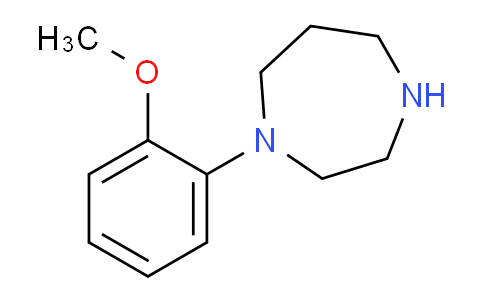CAS No. 152943-97-0, 1-(2-Methoxyphenyl)-1,4-diazepane