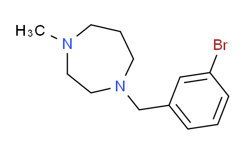 CAS No. 414885-80-6, 1-(3-Bromobenzyl)-4-methyl-1,4-diazepane