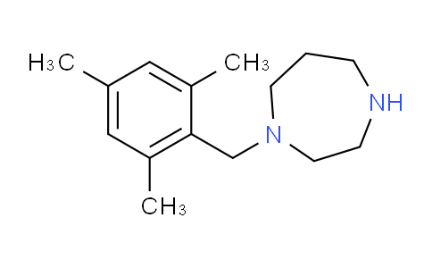 CAS No. 690632-22-5, 1-(2,4,6-Trimethylbenzyl)-1,4-diazepane