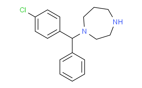 CAS No. 24342-60-7, 1-((4-Chlorophenyl)(phenyl)methyl)-1,4-diazepane