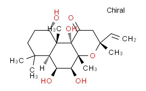 CAS No. 64657-20-1, (3R,4AR,5S,6S,6aS,10S,10aR,10bS)-5,6,10,10b-tetrahydroxy-3,4a,7,7,10a-pentamethyl-3-vinyldodecahydro-1H-benzo[f]chromen-1-one
