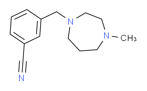 CAS No. 910036-91-8, 3-((4-Methyl-1,4-diazepan-1-yl)methyl)benzonitrile