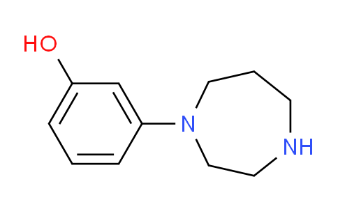 CAS No. 223797-06-6, 3-(1,4-Diazepan-1-yl)phenol
