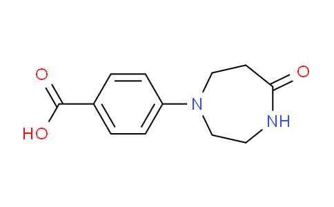 CAS No. 221360-86-7, 4-(5-Oxo-1,4-diazepan-1-yl)benzoic acid