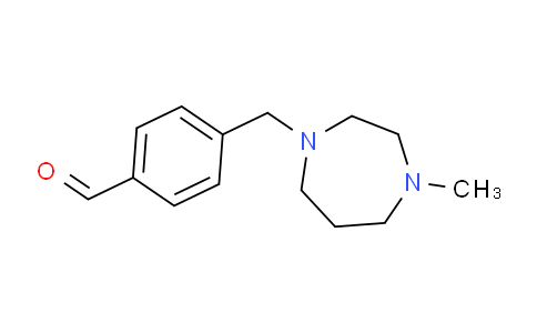 CAS No. 884507-48-6, 4-((4-Methyl-1,4-diazepan-1-yl)methyl)benzaldehyde