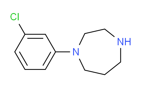 CAS No. 868064-44-2, 1-(3-Chlorophenyl)-1,4-diazepane