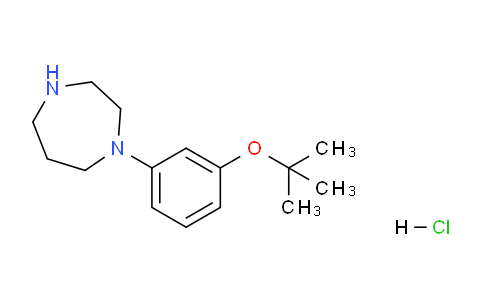 CAS No. 934992-04-8, 1-(3-(tert-Butoxy)phenyl)-1,4-diazepane hydrochloride