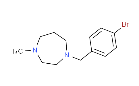 CAS No. 280560-78-3, 1-(4-Bromobenzyl)-4-methyl-1,4-diazepane