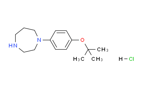 CAS No. 934991-96-5, 1-(4-(tert-Butoxy)phenyl)-1,4-diazepane hydrochloride