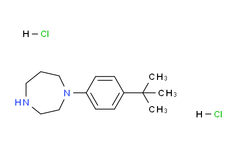 CAS No. 934992-03-7, 1-(4-(tert-Butyl)phenyl)-1,4-diazepane dihydrochloride