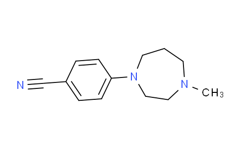 CAS No. 166438-80-8, 4-(4-Methyl-1,4-diazepan-1-yl)benzonitrile