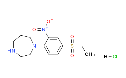 CAS No. 1172507-82-2, 1-(4-(Ethylsulfonyl)-2-nitrophenyl)-1,4-diazepane hydrochloride