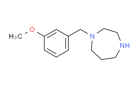 CAS No. 502142-36-1, 1-(3-Methoxybenzyl)-1,4-diazepane