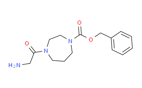 CAS No. 1353975-29-7, Benzyl 4-(2-aminoacetyl)-1,4-diazepane-1-carboxylate