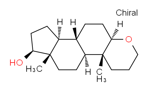 CAS No. 35144-81-1, (4AR,4bS,6aS,7S,9aS,9bS,11aR)-4a,6a-dimethylhexadecahydroindeno[5,4-f]chromen-7-ol