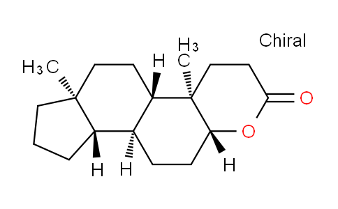CAS No. 5821-13-6, (4AR,4bS,6aS,9aS,9bS,11aR)-4a,6a-dimethyltetradecahydroindeno[5,4-f]chromen-2(3H)-one