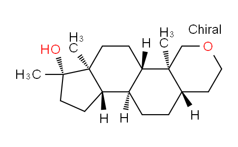 CAS No. 7389-62-0, (4AS,4bS,6aS,7S,9aS,9bR,11aS)-4a,6a,7-trimethylhexadecahydroindeno[4,5-h]isochromen-7-ol