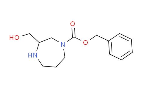 CAS No. 1332598-67-0, Benzyl 3-(hydroxymethyl)-1,4-diazepane-1-carboxylate