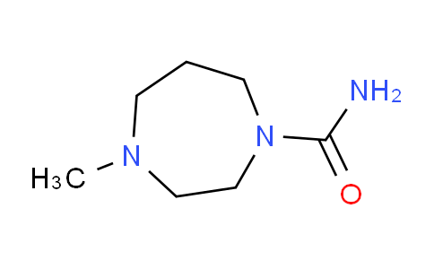 CAS No. 116882-91-8, 4-Methyl-1,4-diazepane-1-carboxamide