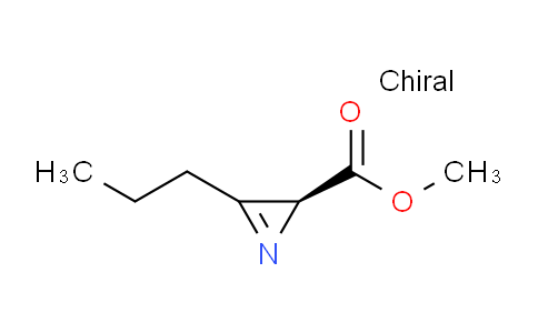 CAS No. 497238-04-7, (S)-Methyl 3-propyl-2H-azirine-2-carboxylate