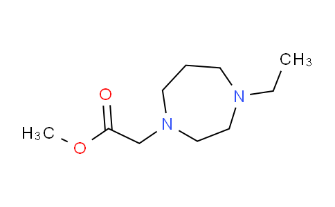 CAS No. 530098-49-8, Methyl 2-(4-ethyl-1,4-diazepan-1-yl)acetate