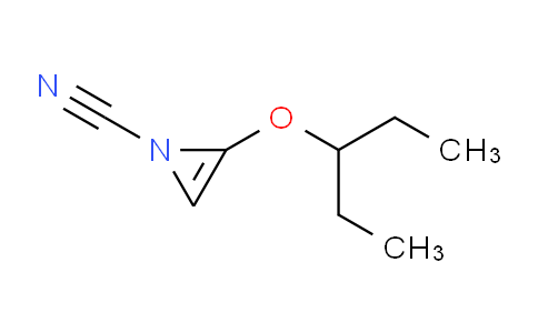 CAS No. 591244-33-6, 2-(Pentan-3-yloxy)-1H-azirine-1-carbonitrile