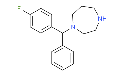 CAS No. 503807-15-6, 1-((4-Fluorophenyl)(phenyl)methyl)-1,4-diazepane