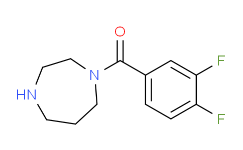 CAS No. 1016683-49-0, (1,4-Diazepan-1-yl)(3,4-difluorophenyl)methanone
