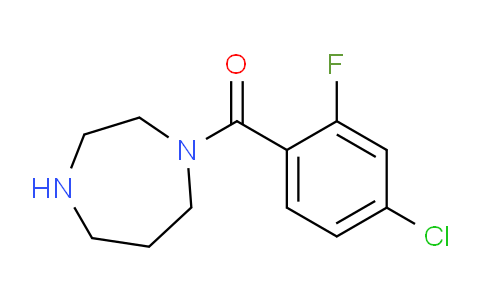 CAS No. 1016756-97-0, (4-Chloro-2-fluorophenyl)(1,4-diazepan-1-yl)methanone