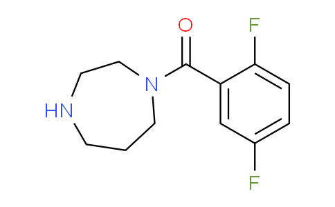 CAS No. 1016800-39-7, (1,4-Diazepan-1-yl)(2,5-difluorophenyl)methanone
