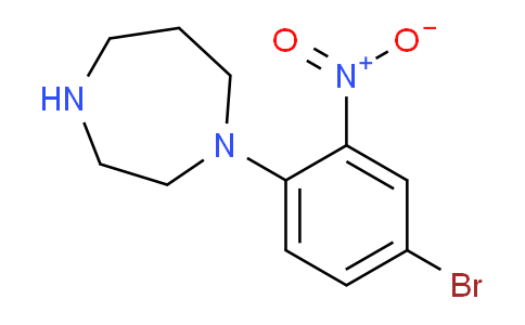 CAS No. 1016837-21-0, 1-(4-Bromo-2-nitrophenyl)-1,4-diazepane