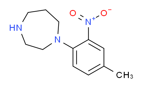 CAS No. 1097784-29-6, 1-(4-Methyl-2-nitrophenyl)-1,4-diazepane
